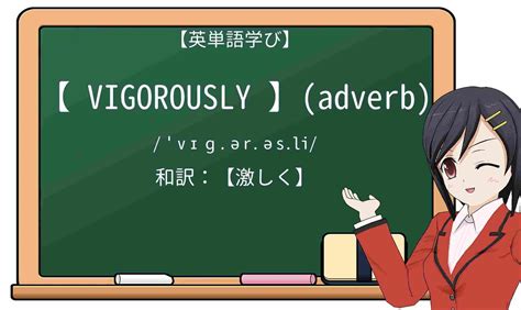 vigorously 意味|unvigorously.